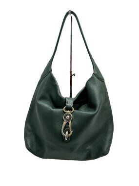 Dooney & Bourke Large Logo Loc Sac in Forest Green